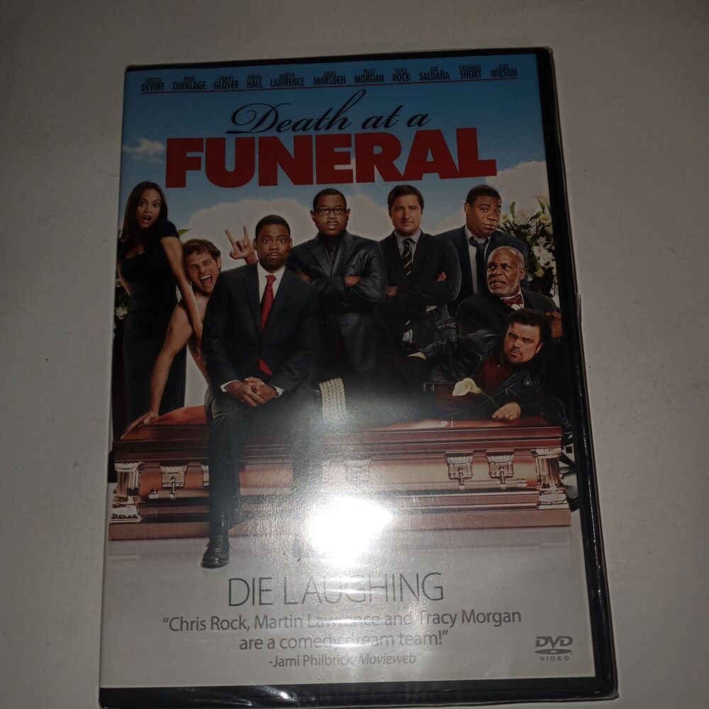Death at a Funeral DVD 2010 Comedy Chris Rock Martin Lawrence